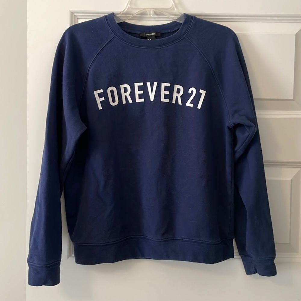 Forever 21 Navy Sweatshirt